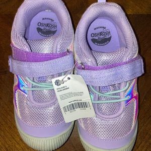 OshKosh girls purple shoes